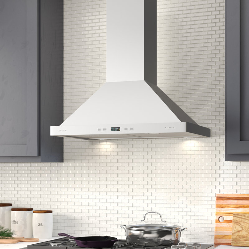Cavaliere 30" Cavaliere 900 CFM Ducted Wall Mount Range Hood & Reviews